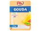 Pilos šķēlēs sagriezta Gouda siera iepakojums, 150 g ar 7 šķēlēm.