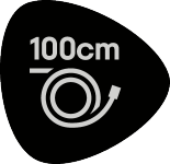 100 cm šļūtenes garuma ikona