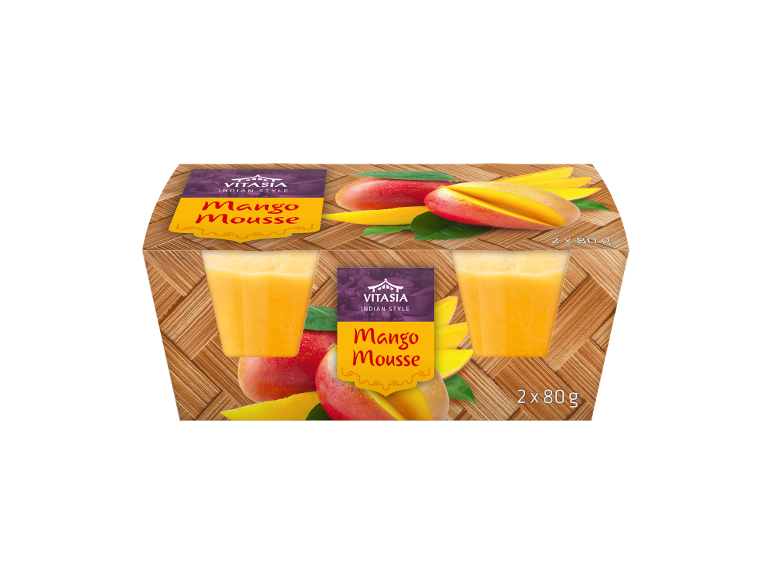 Vitasia mango uzpūtenis, 2 x 80 g iepakojums.