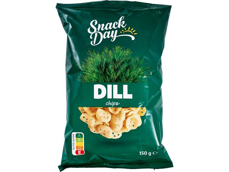 Snack Day diļļu čipsi, 150 g