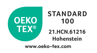 OEKO-TEX® STANDARD 100 sertifikāts, numurs 21.HCN.61216 Hohenstein