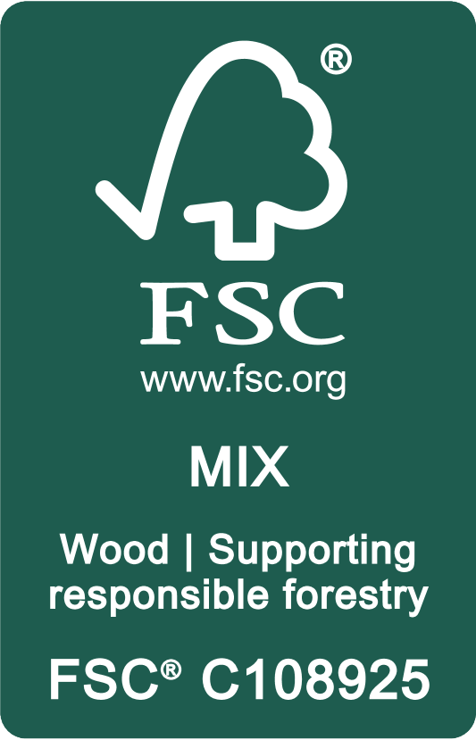 FSC MIX Wood | Supporting responsible forestry, www.fsc.org, FSC® C108925