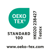 OEKO-TEX® STANDARD 100 sertifikāts, HK020 238427 Testex, www.oeko-tex.com
