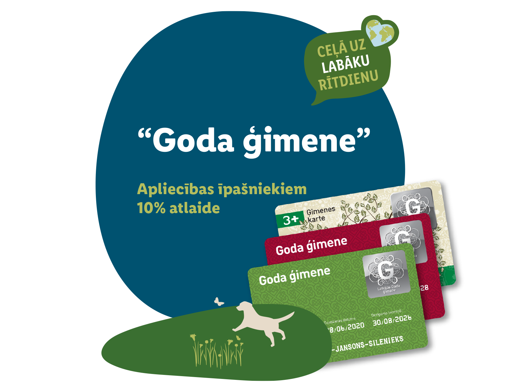 Atlaides Lidl “Goda ģimene” apliecības īpašniekiem