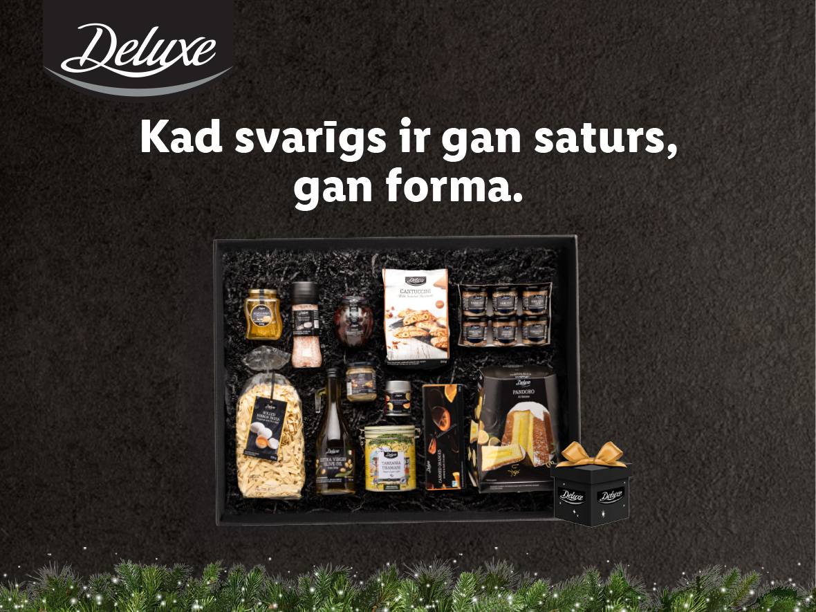 Deluxe dāvanu kastes