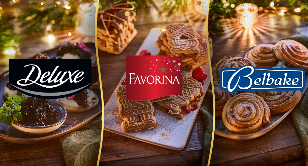 Deluxe kaviārs, Favorina cepumi un Bellbake konditorejas izstrādājumi Ziemassvētkiem.