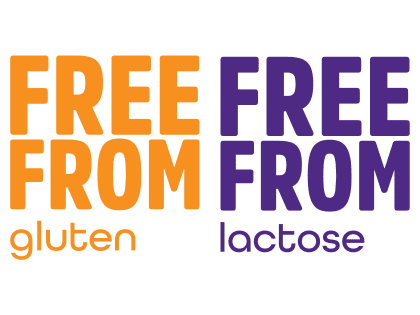FREE FROM GLUTEN un FREE FROM LACTOSE