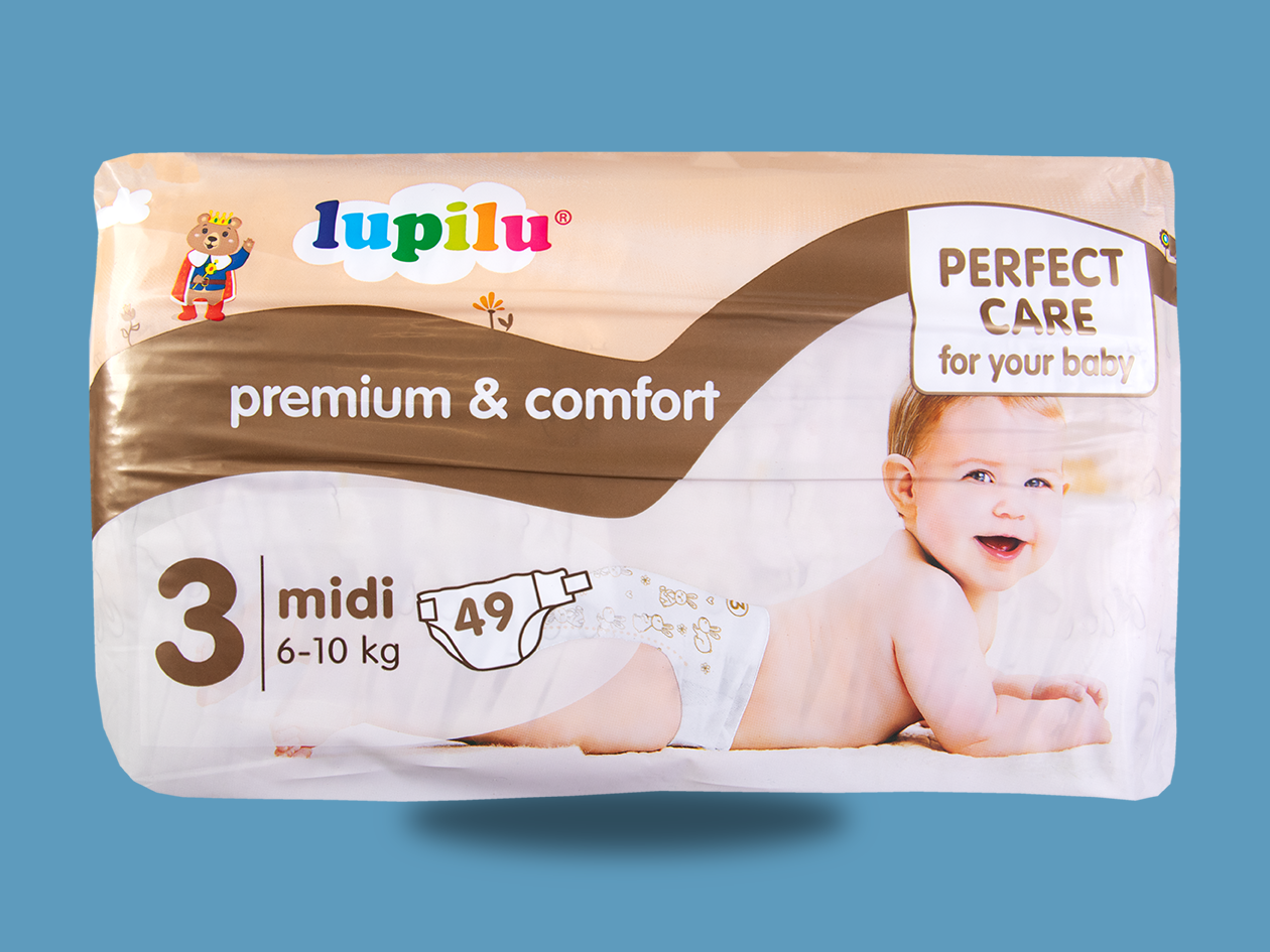 Autiņbiksītes Premium 3. izm. (6-10 kg)