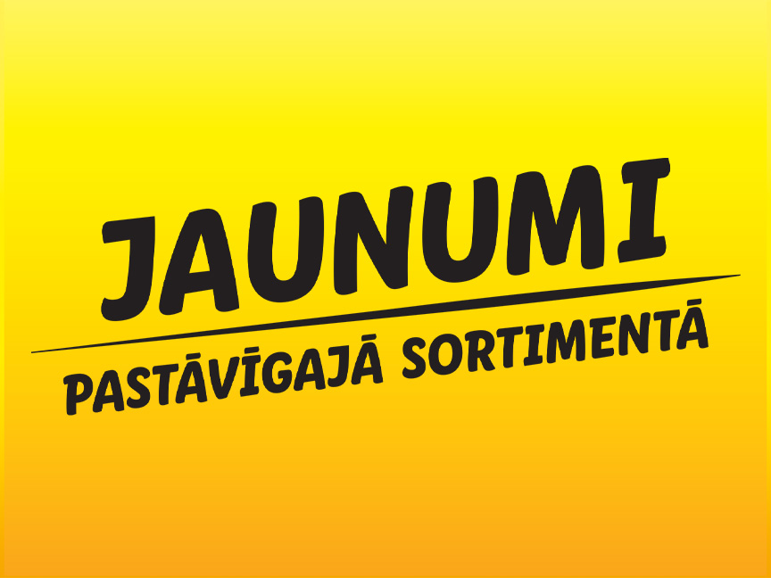 Jaunumi sortimentā